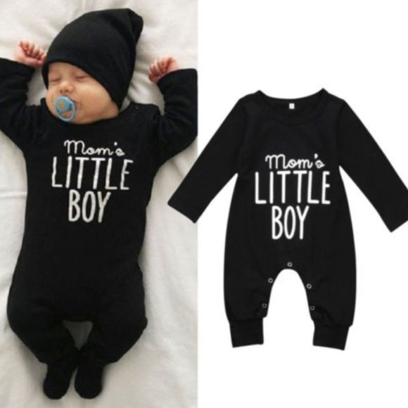 Other - Baby newborn toddler bodysuit Mom's Little Boy